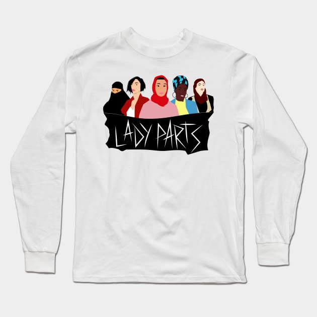 Lady Parts Band! Long Sleeve T-Shirt by HeardUWereDead